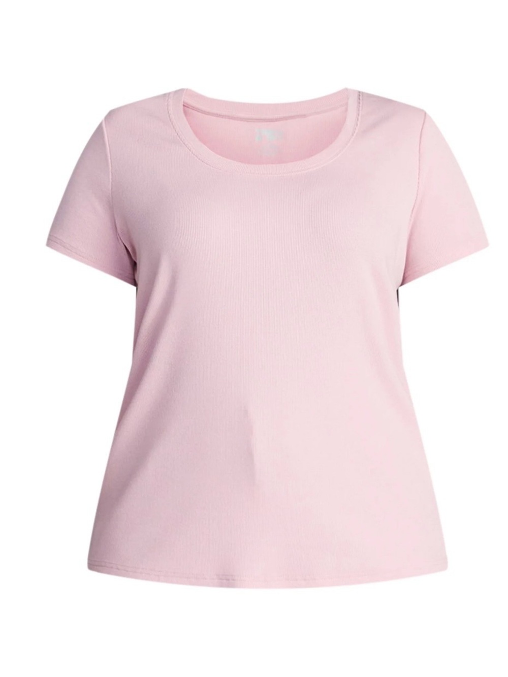 Terra & Sky Scoop Neck Rib Shirt Size 2X